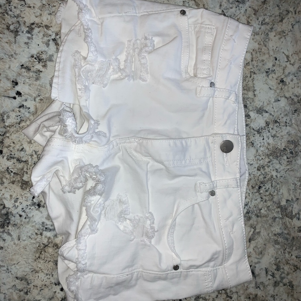 White shorts